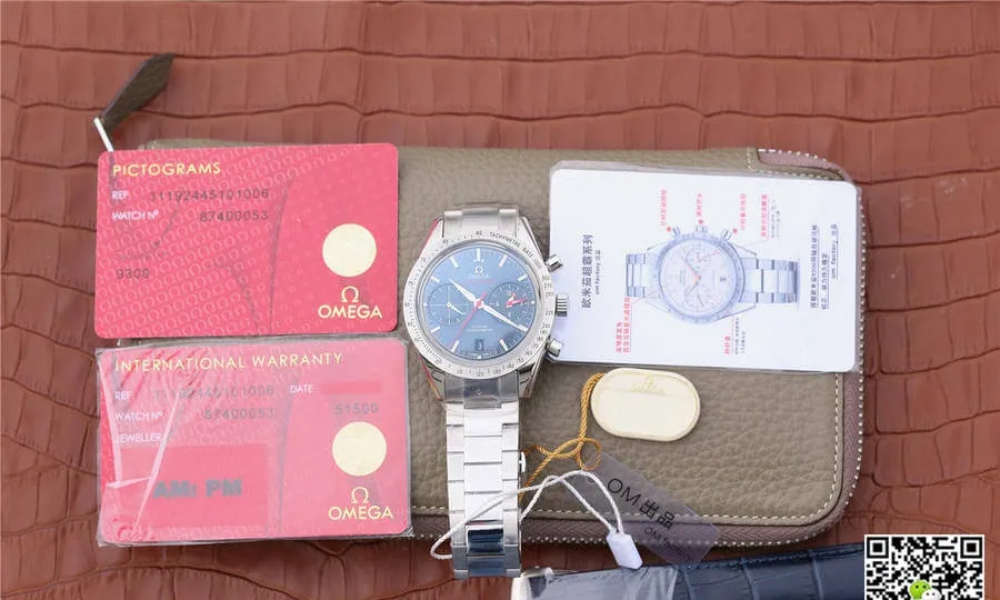 Omega Speedmaster 331.10.42.51.03.001 OM Factory 1:1 Best Edition Replica Watch Silver Strap